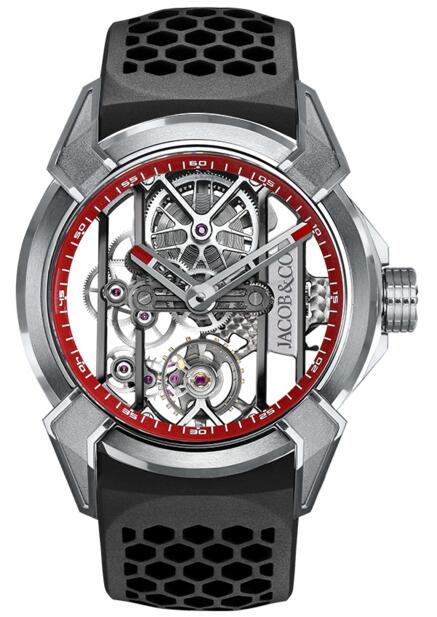 Review Fake Jacob Co Epic x TITANIUM EX100.20.PS.RW.A watch - Click Image to Close